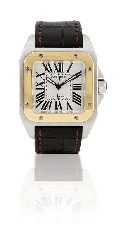 cartier santos 100 ref 2878|santos 100 cartier price.